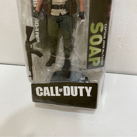 NEW IN PACKAGE CALL OF DUTY CAPTAIN JOHN MCTAVISH ACTION FIGURE - Picture 3 of 6
